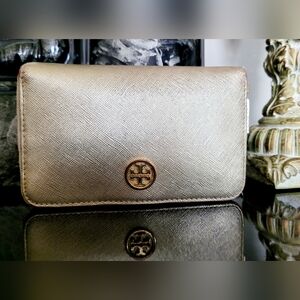 Tory Burch Gold Wallet